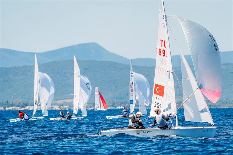 Last Chance Regatta at Hyères Day 6 photo copyright Sailing Energy / World Sailing taken at COYCH Hyeres and featuring the 470 class