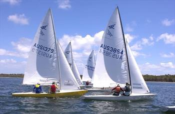Flying Fifteen State Titles at Tin Can Bay, QLD