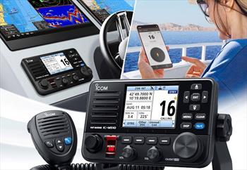 Icom to Launch New Innovative Marine VHF Radios