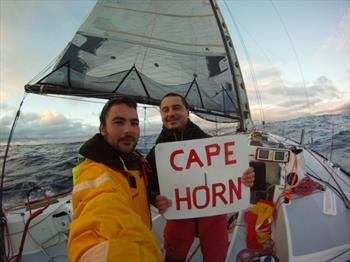 Global Solo Challenge: Facing Cape Horn in a storm