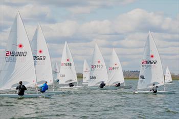 ILCA Spring Series at Queen Mary day 2