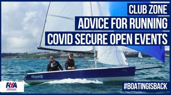 Advice for running Covid secure Open Events