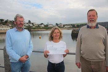 PoFSA gives cheque to Roseland Youth Sailing Trust