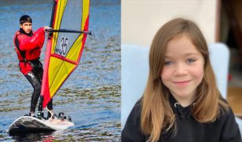 Young sailors awarded boats and boards