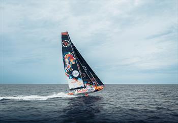 Francesca Clapcich in The Ocean Race Atlanic Day 5