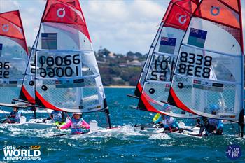 O'Pen BIC Worlds 2019 at Manly Bay, Auckland day 2